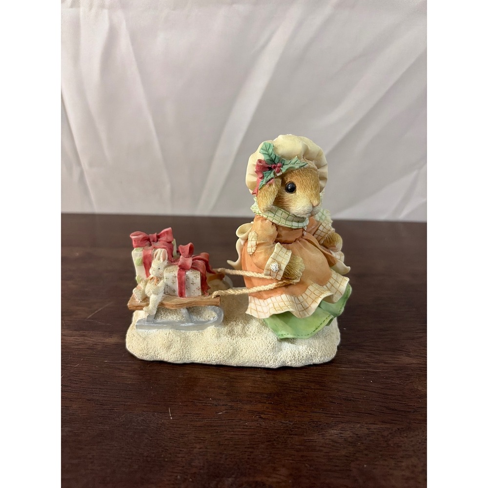 Enesco My Blushing Bunnies 1996 The Gift Of Friendship Is Never‎ Far Behind